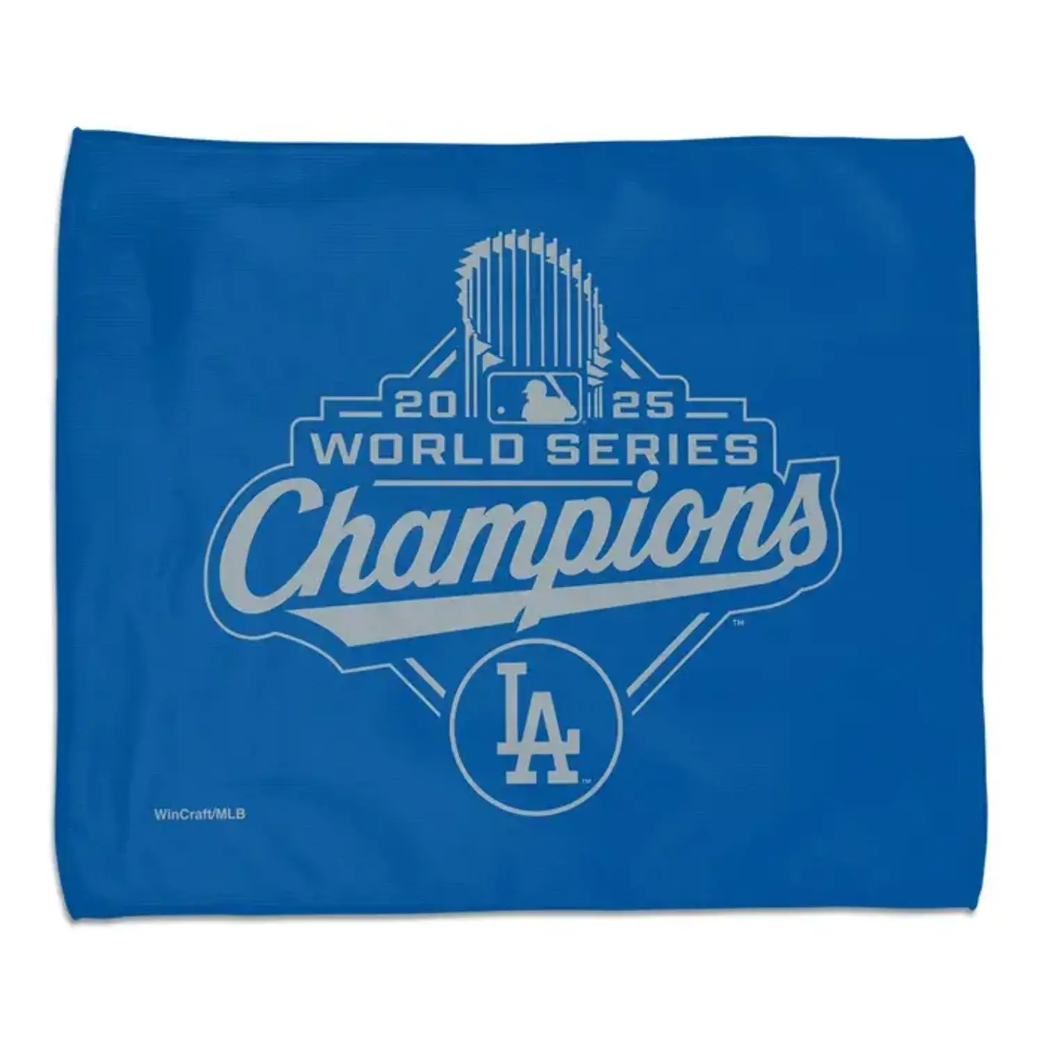 LA Dodgers 2025 World Series Champions 15 in x 18 in Rally Towel