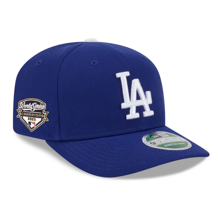 New Era LA 2025 World Series Champions Side Patch 970 Stretch Snap