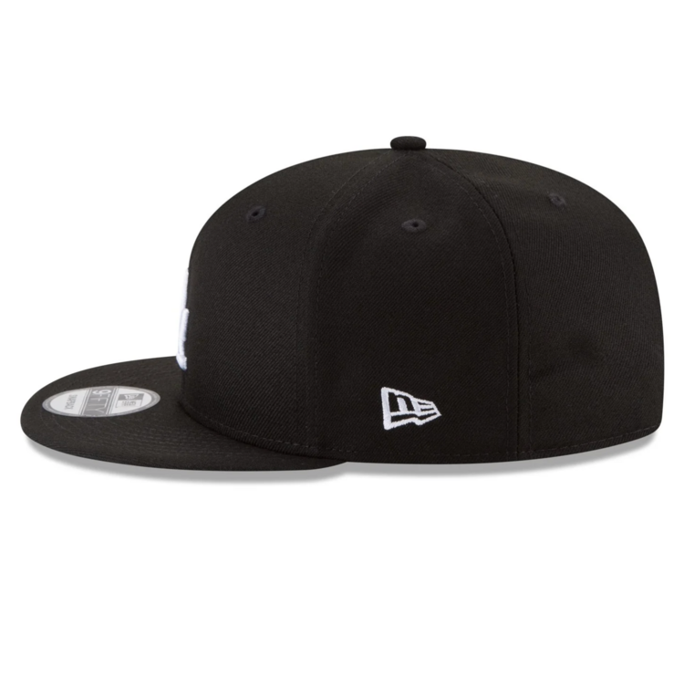 New Era LA Dodgers Black White 2025 WS Champs Side Patch 950 Snapback