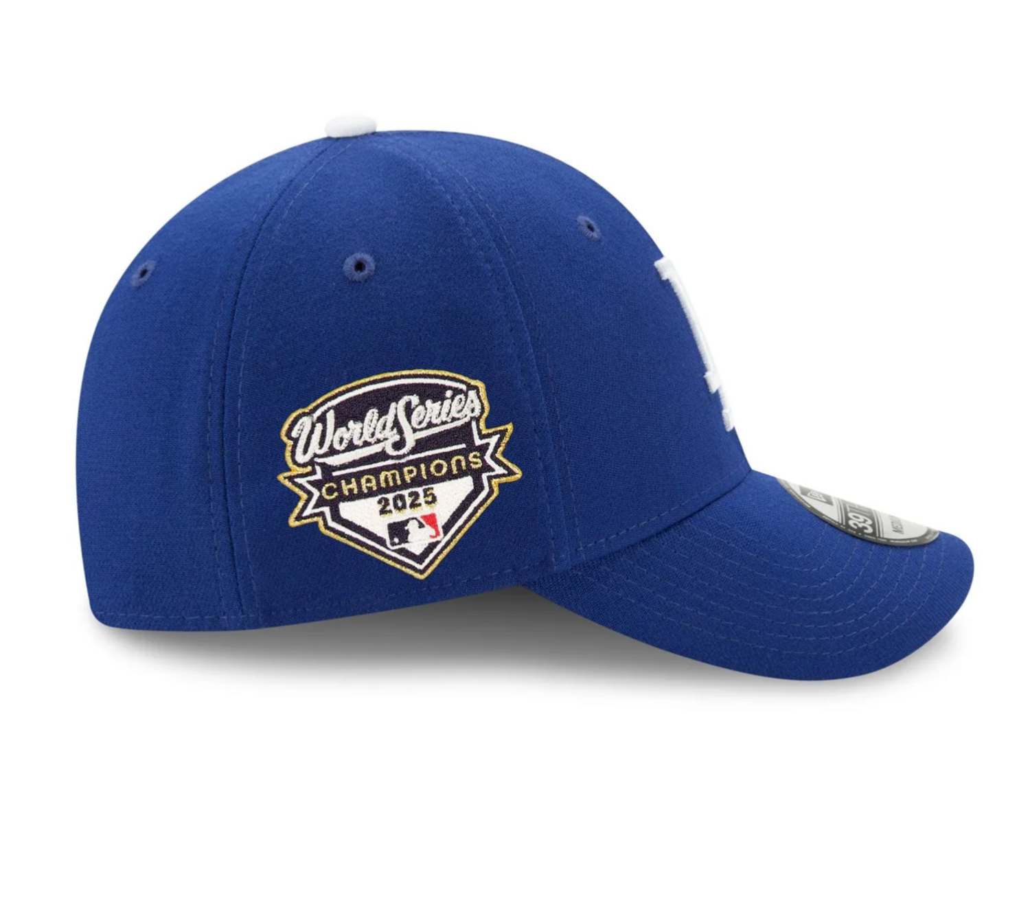 LA Dodgers 2025 World Series Champions Side Patch 3930 Flex - The