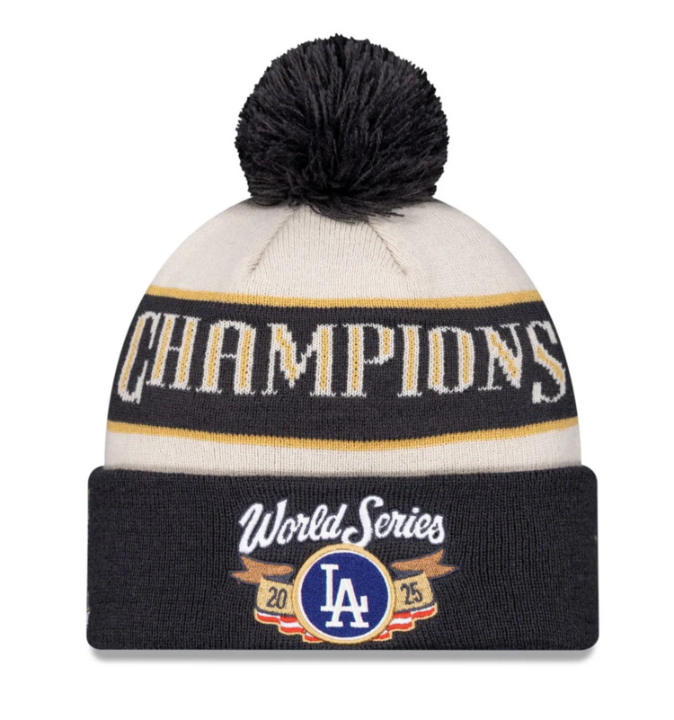 New Era LA Dodgers 2025 World Series Champions Knit
