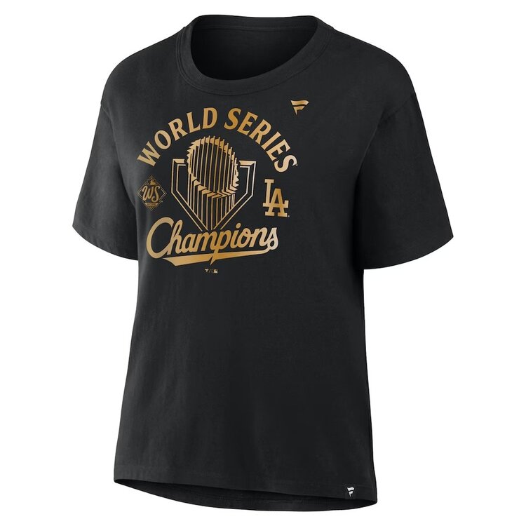 Fanatics LA Women's 2025 WS Champs Parade Black T-Shirt
