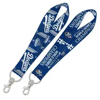 Wincraft LA Dodgers Wristlet Key Strap - 2024-2025 World Series Back to Back Champions