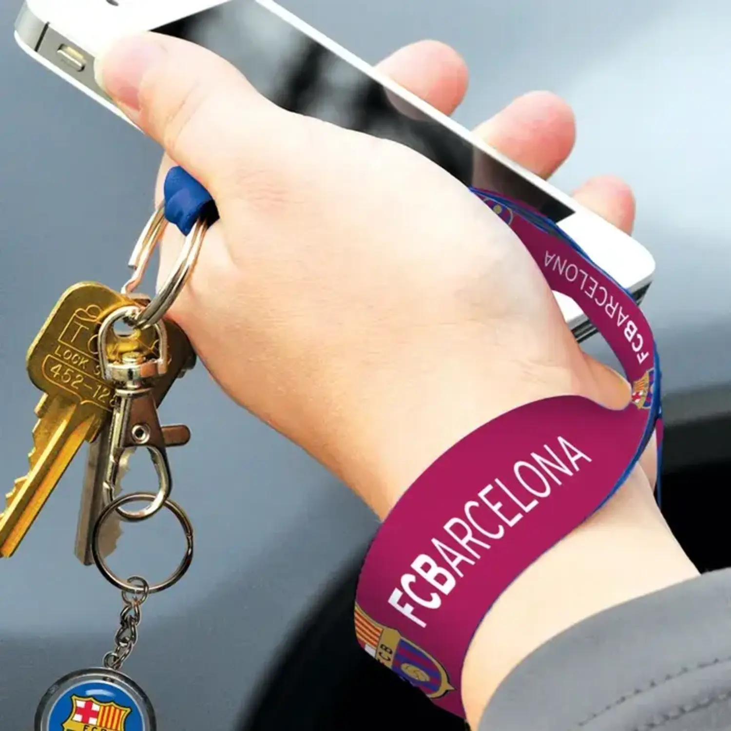 LA Dodgers Wristlet Key Strap - 2024-2025 World Series Back to