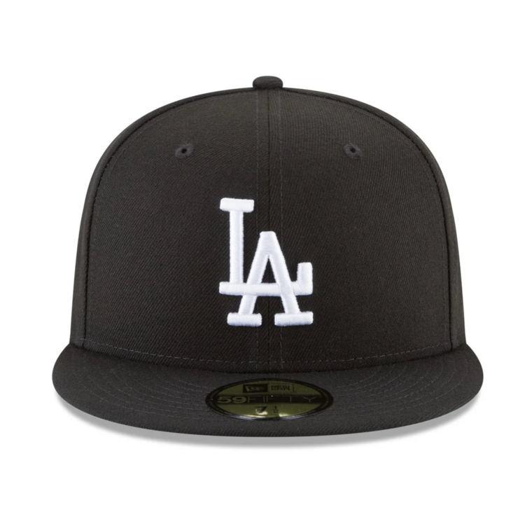 New Era LA Dodgers Black White 2025 World Series Champions
