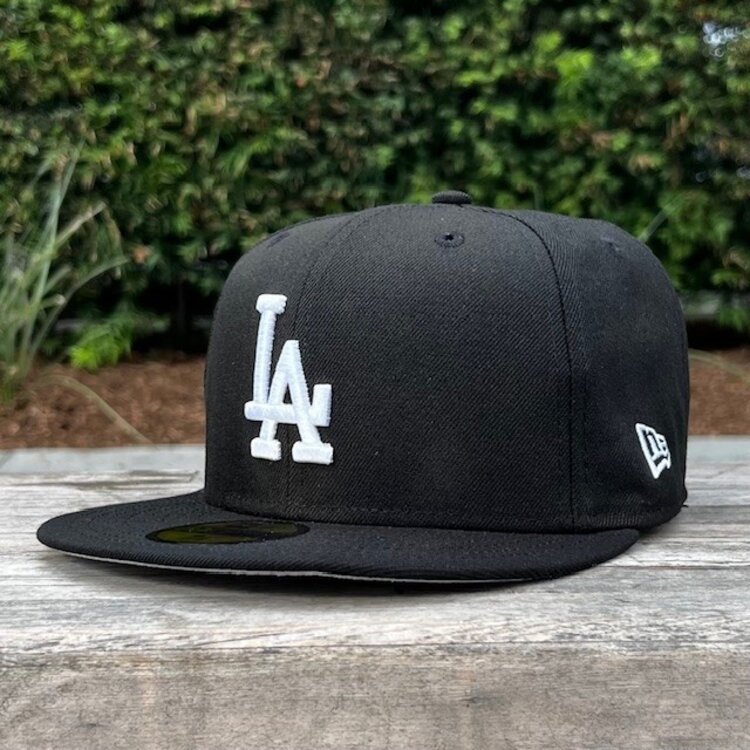 New Era LA Dodgers Black White 2025 World Series Champions