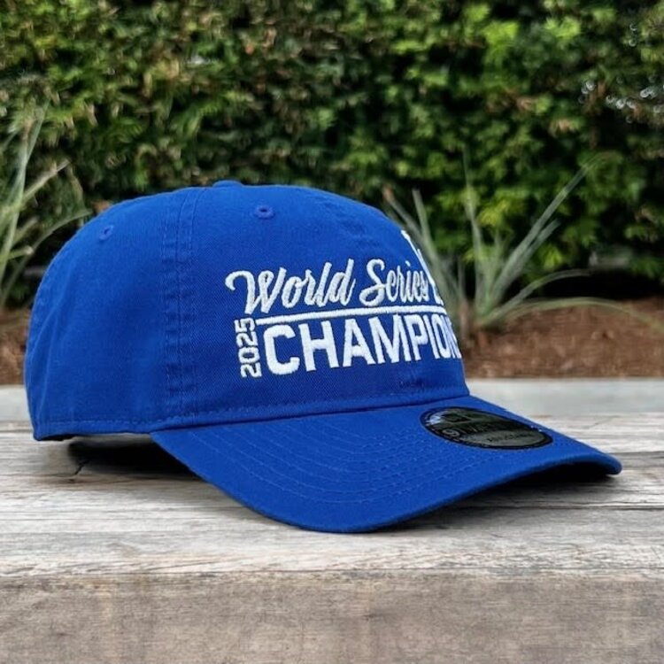 New Era LA Dodgers 2025 World Series Champions 920 Adjustable