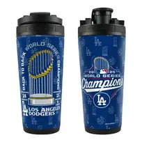Wincraft Stainless Steel 4D Ice Shaker Bottle 26 oz - LA Dodgers 2025 WS Champs