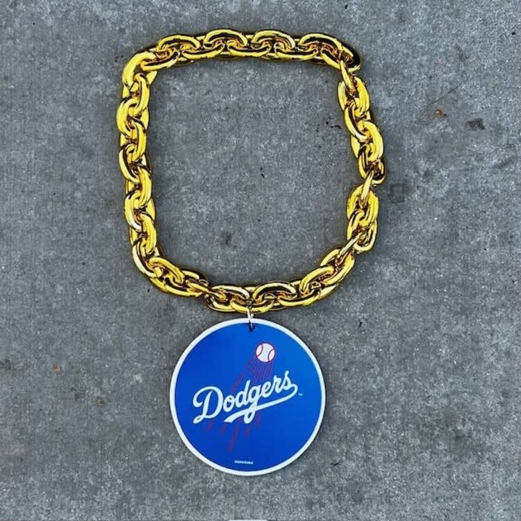 Fan Fave LA Dodgers Fan Chain 2025 World Series Champions Gold