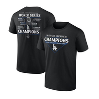 Fanatics LA Dodgers 2025 2025 WS Road to Shut Out T-Shirt