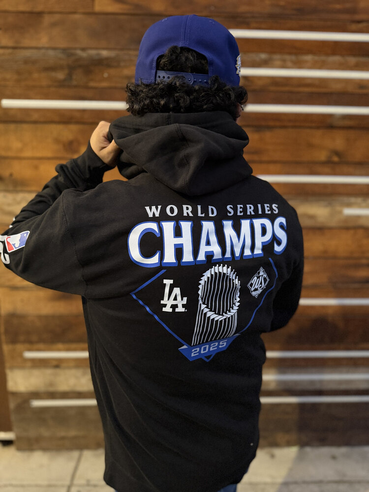 Fanatics LA Dodgers Men's 2025 WS Champs Multi Hit Hoodie