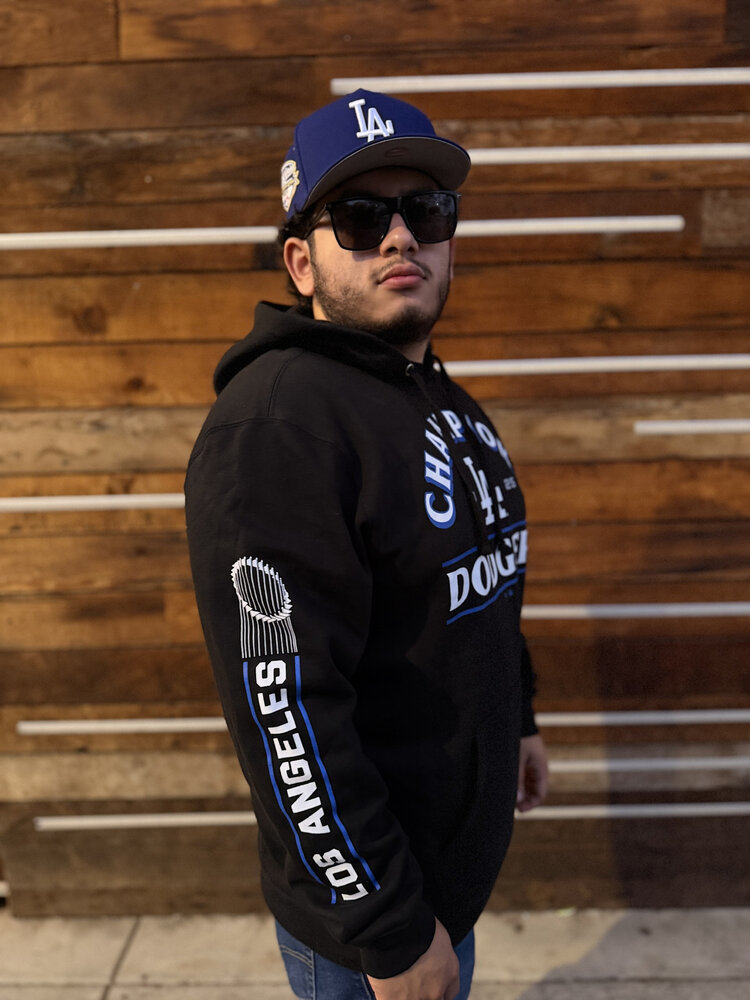 Fanatics LA Dodgers Men's 2025 WS Champs Multi Hit Hoodie