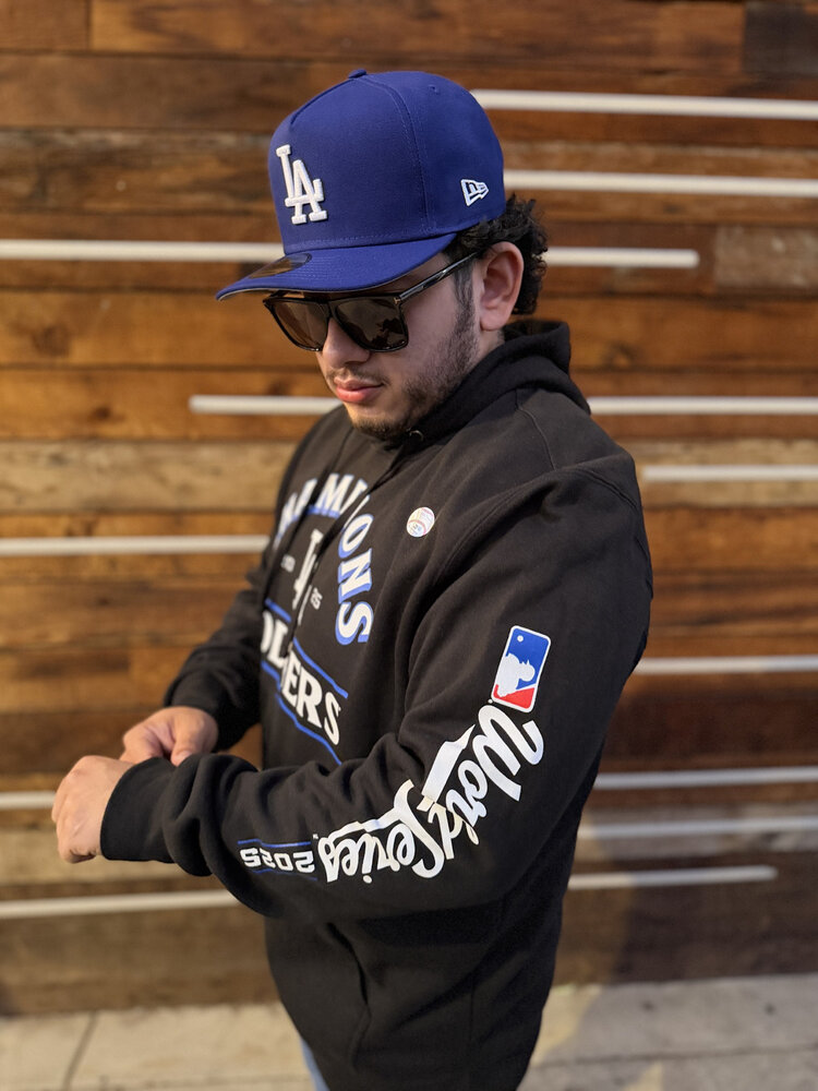 Fanatics LA Dodgers Men's 2025 WS Champs Multi Hit Hoodie