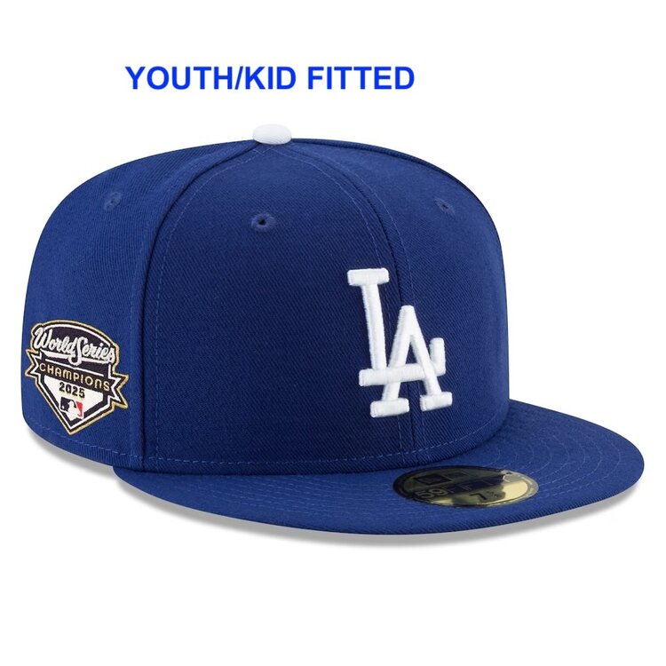 New Era LA Dodgers 2025 Youth World Series Champs SP Fitted