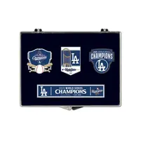 Wincraft LA Dodgers 2025 World Series Champions 3-Piece Pin Set