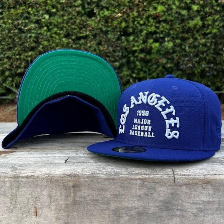 New Era LA Dodgers 1958 Old English Arch Royal