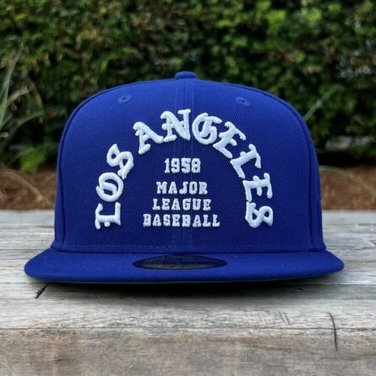 New Era LA Dodgers 1958 Old English Arch Royal