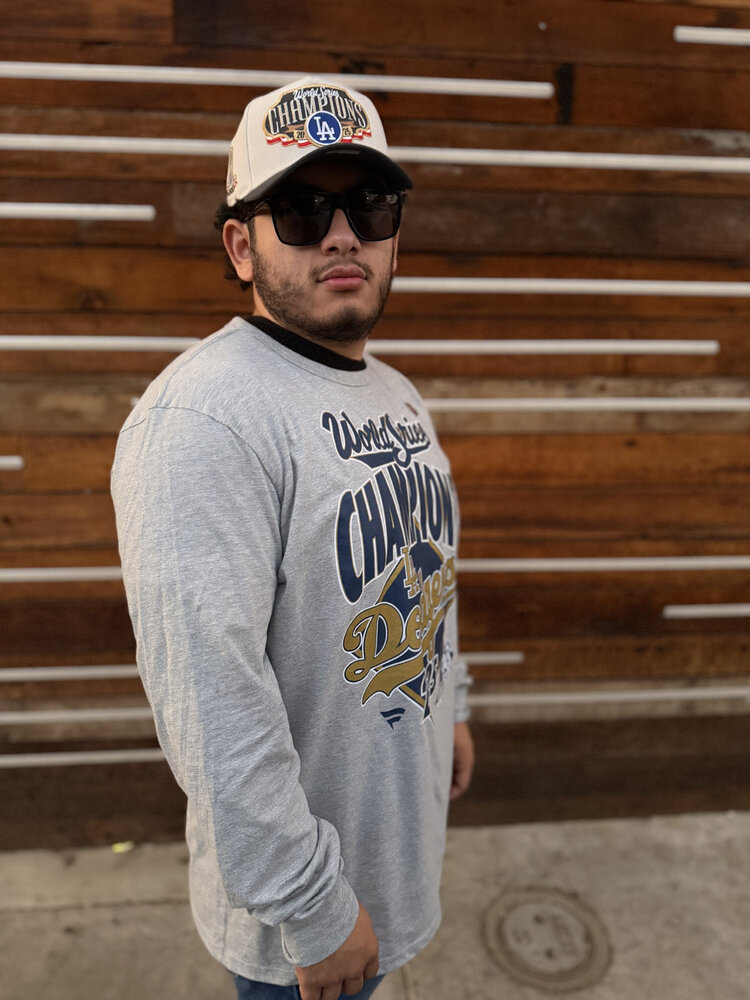 Fanatics LA 2025 WS Champs Locker Room Long Sleeve T-Shirt