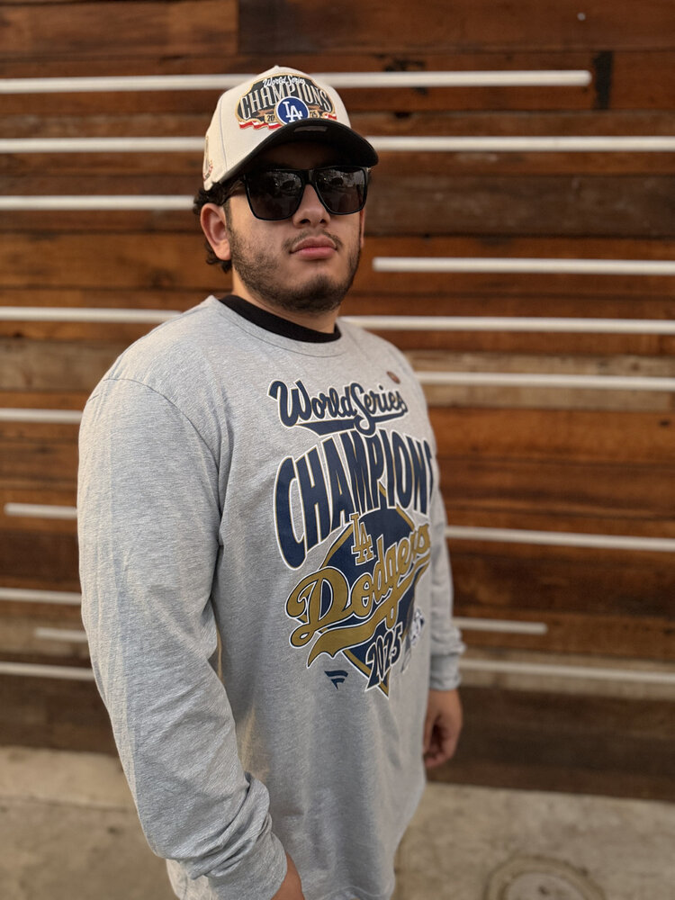 Fanatics LA 2025 WS Champs Locker Room Long Sleeve T-Shirt
