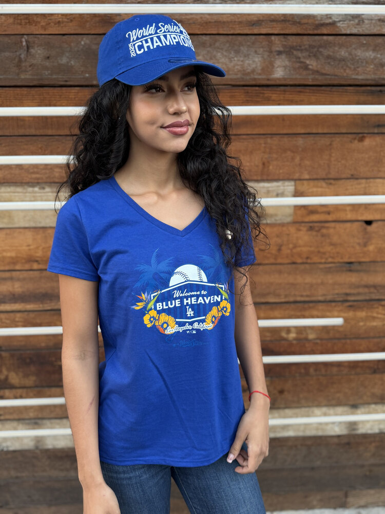 Fanatics LA Women's 2025 WS Champs Hometown V-Neck