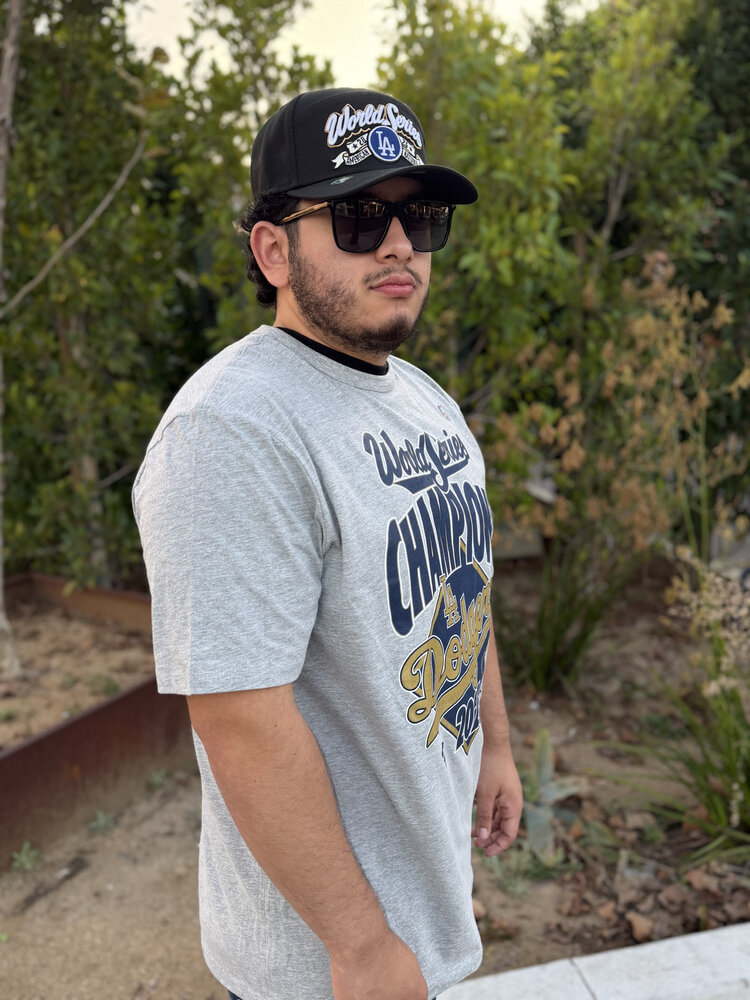 Fanatics LA One Sided 2025 WS Champs Locker Room T-Shirt
