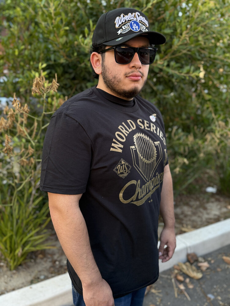 Fanatics LA 2025 WS Champs Parade Black T-Shirt