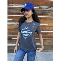 Fanatics LA Dodgers Women's 2025 NLCS Champs Locker Room T-Shirt