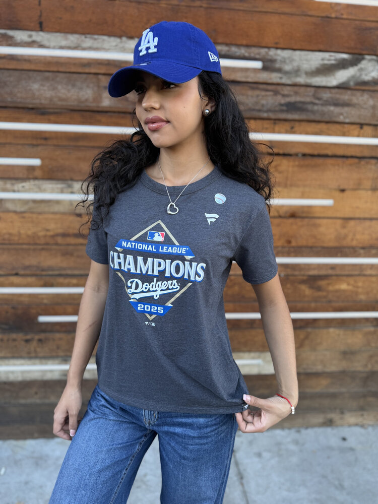 Fanatics LA Dodgers Women's 2025 NLCS Champs Locker Room T-Shirt