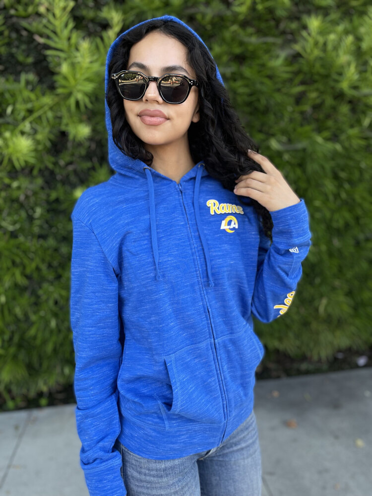 New Era LA Rams NE Royal W Space Dye F/Z Hood