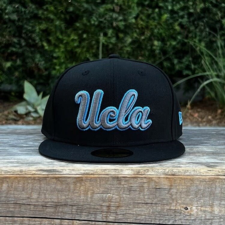 New Era UCLA Bruins Script Black Gray-Blue
