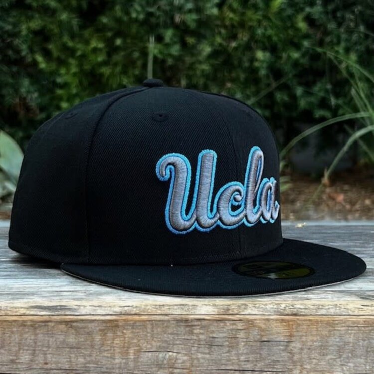 New Era UCLA Bruins Script Black Gray-Blue