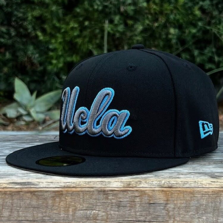 New Era UCLA Bruins Script Black Gray-Blue