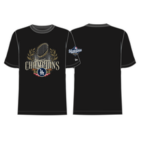 New Era LA Dodgers Men's 2025 World Series Champs Trophy Black