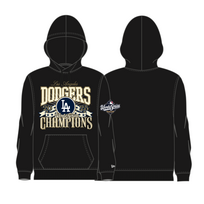 New Era LA Dodgers Men's 2025 World Series Champs Black Hoodie