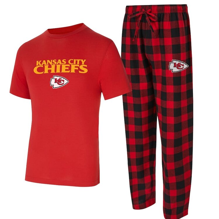 Concepts Sport Chiefs Men's Avondale Pajama Set
