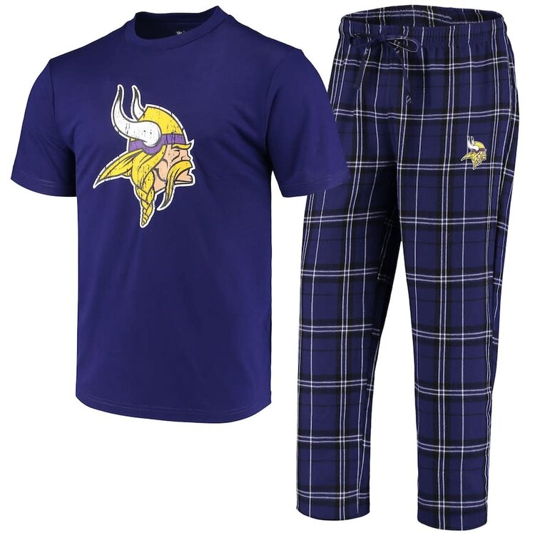 Concepts Sport Vikings M Ethos Pajama Set