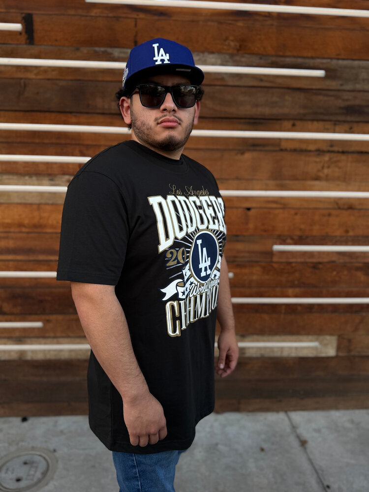 New Era LA Dodgers Men's 2025 World Series Champs Black