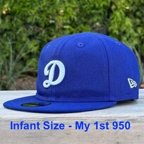 New Era LA Dodgers "D" Infant My 1st Snapback 950 Royal