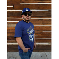 New Era LA Dodgers Men's 2025 World Series Champs Trophy Royal