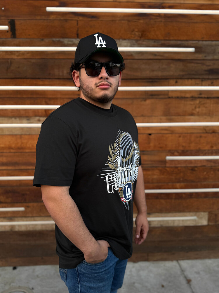 New Era LA Dodgers Men's 2025 World Series Champs Trophy Black