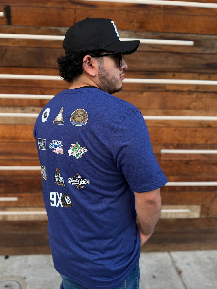 New Era LA Dodgers Men's 9X World Series Champs Royal