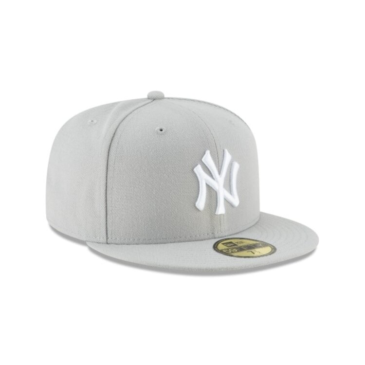New Era NY Light Gray White Gray UV