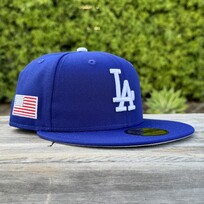 New Era LA Dodgers Royal USA Side Patch