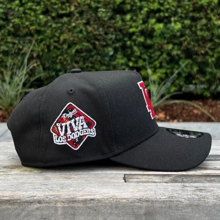 New Era LA Dodgers Black Red Outline Viva SP 940 A-Frame