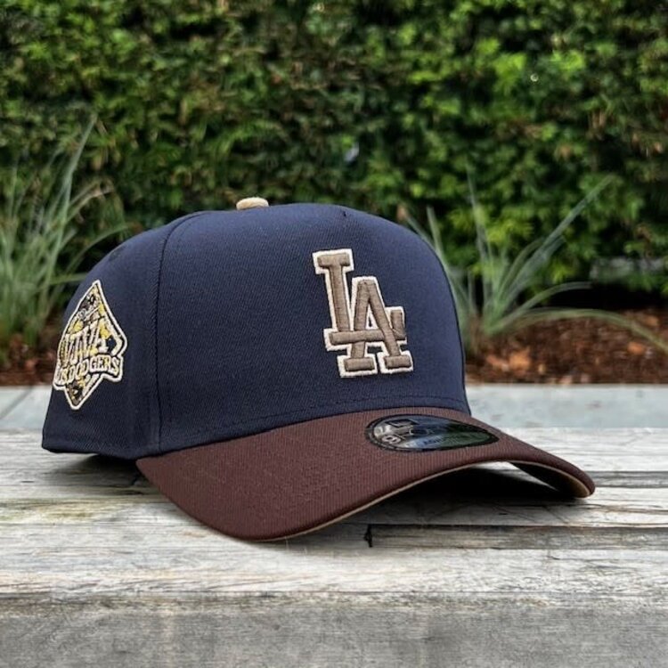New Era LA Dodgers Navy/Dark Brown Outline Viva SP 940 A-Frame