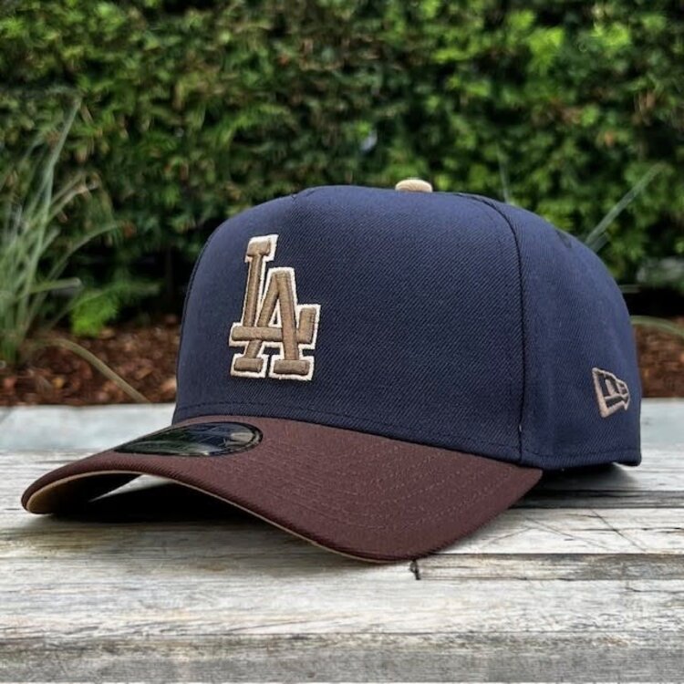 New Era LA Dodgers Navy/Dark Brown Outline Viva SP 940 A-Frame