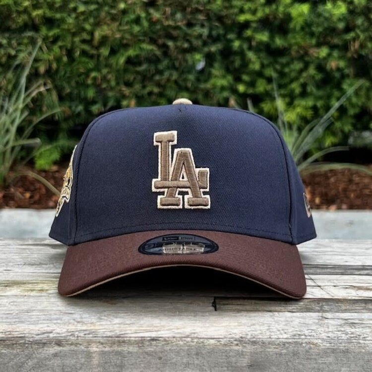 New Era LA Dodgers Navy/Dark Brown Outline Viva SP 940 A-Frame