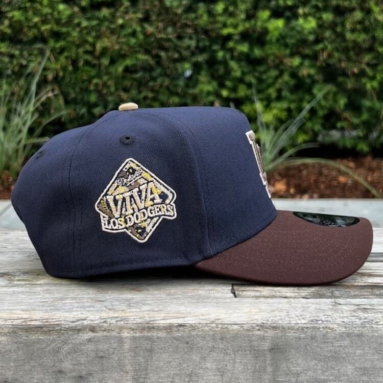 New Era LA Dodgers Navy/Dark Brown Outline Viva SP 940 A-Frame