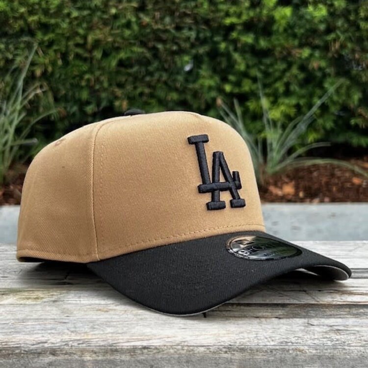 New Era LA Dodgers Khaki/Black 940 A-Frame