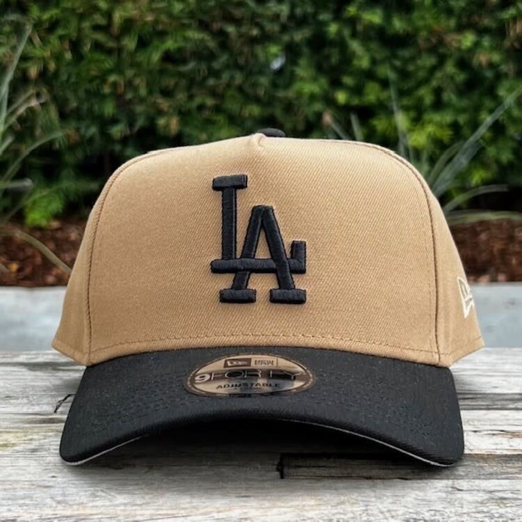 New Era LA Dodgers Khaki/Black 940 A-Frame